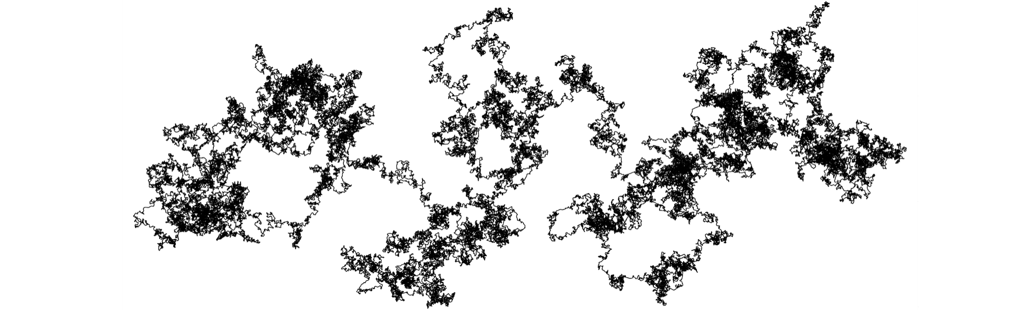 Brownian motion in 2D